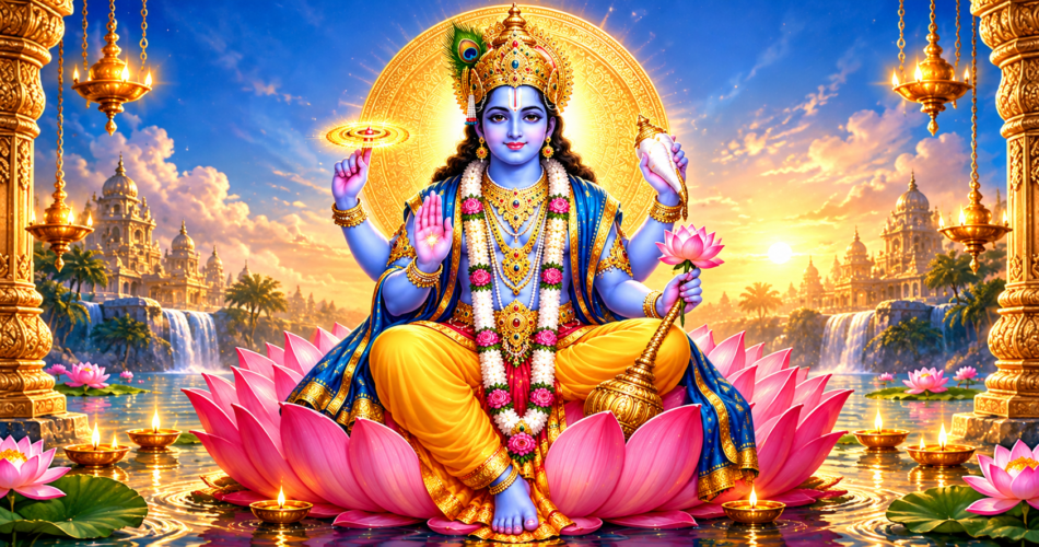 श्री विष्णु जी की आरती – ॐ जय जगदीश हरे